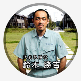 代表取締役　鈴木　勝吉